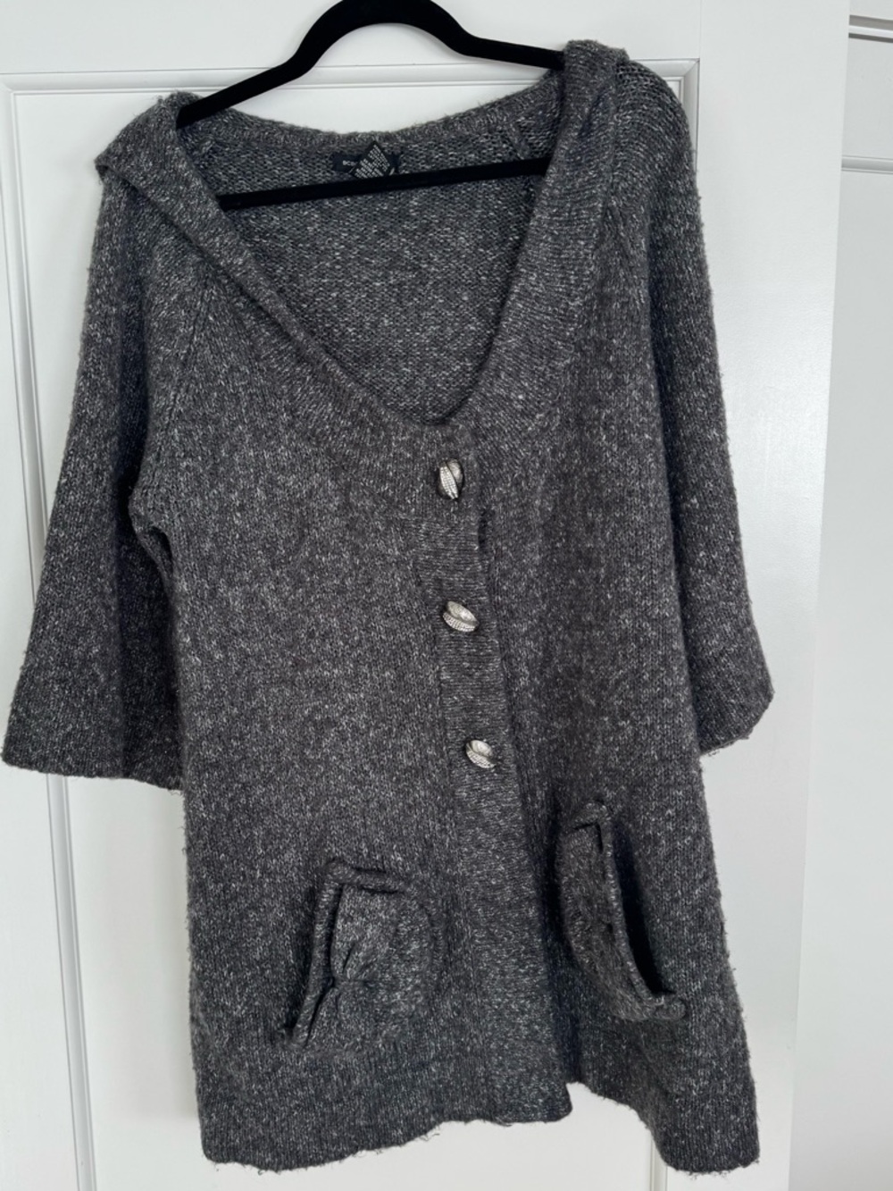 BCBG MAXAZRIA Open-Front Cardigan Large  - CUT 901130